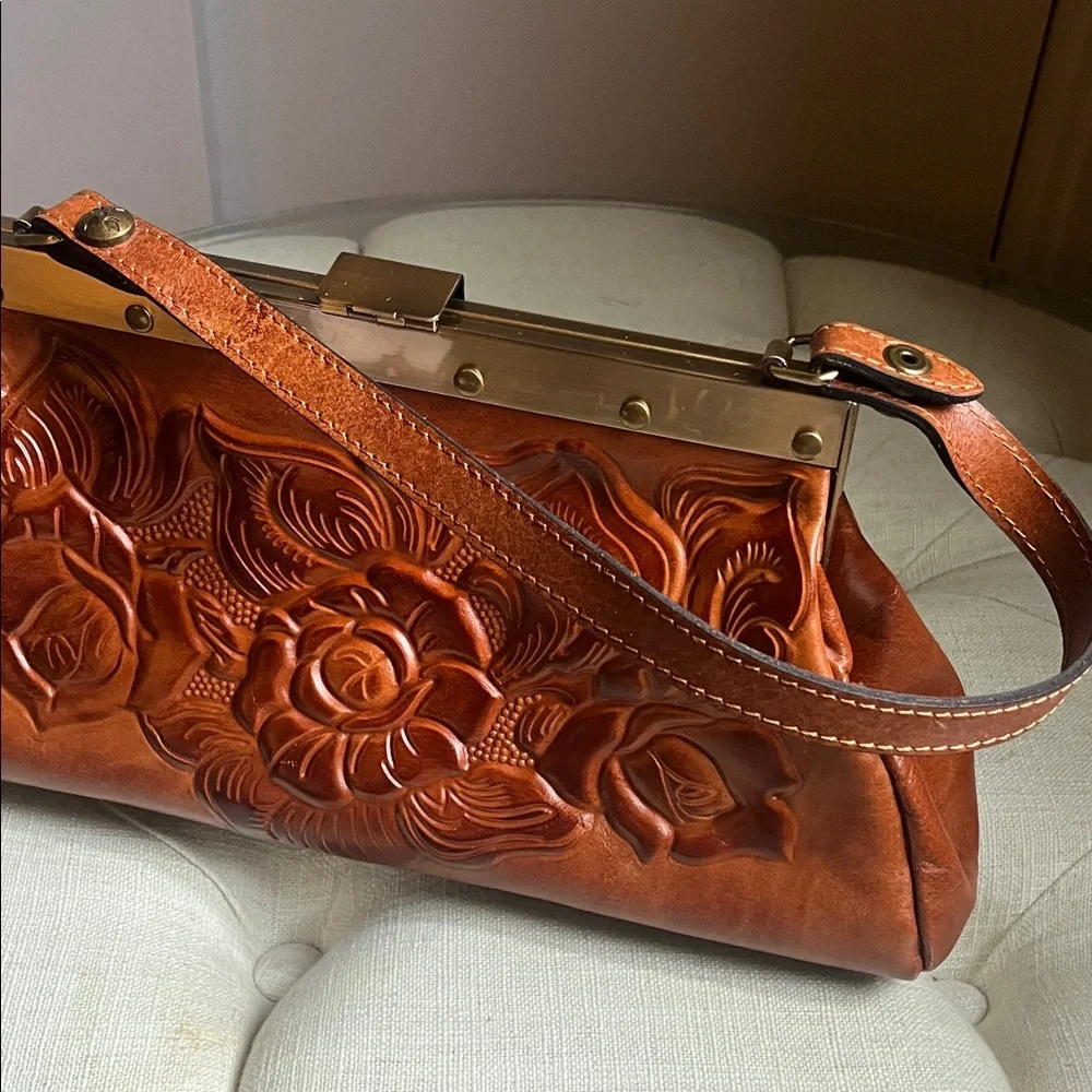 Patricia Nash Ferrara Leather Satchel - Picture 9 of 14